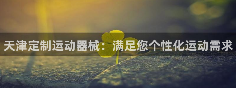 尊龙凯时提不了款：天津定制运动器械：满足您个性化运动