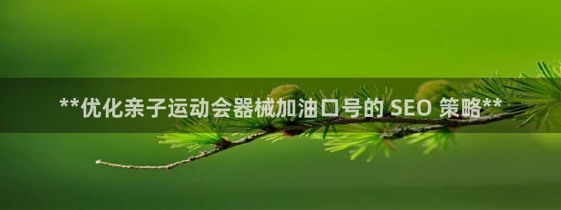 尊龙凯时提现不了：**优化亲子运动会器械加油口号的 