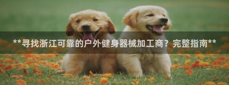凯时平台app：**寻找浙江可靠的户外健身器械加工商