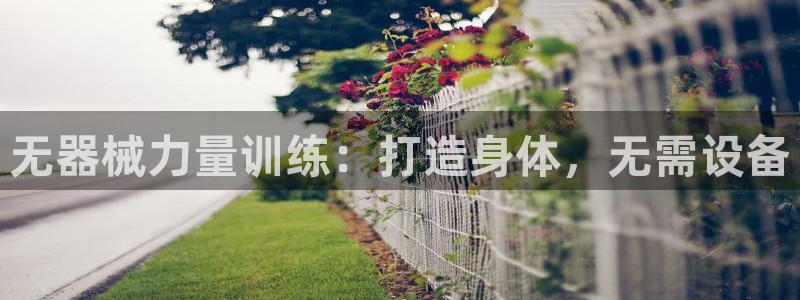 尊龙凯时和九游会哪个平台好一点：无器械力量训练：打造