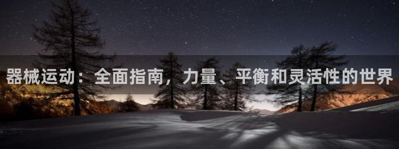凯时官网的售后服务：器械运动：全面指南，力量、平衡和